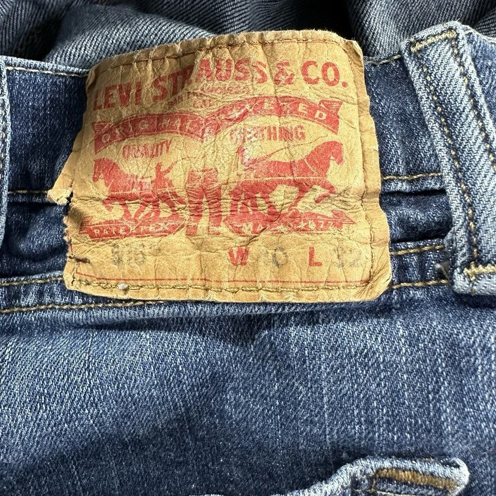 Levi's  516 Jeans Mens 40x32 (Actual 38x29) Straight  Fade Blue Jeans Clean
